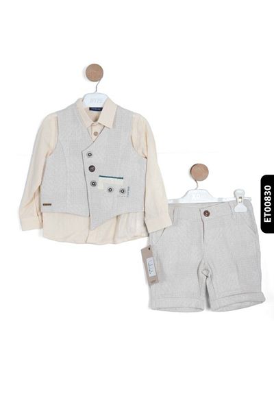 xo kids moda Boy's Top and Bottom Set 1-5 Years 6186