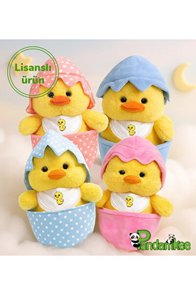 Pandamkee Sevimli Civcivino Yumurta Peluş + Civciv Oyuncak – Sürpriz Kutulu Civciv