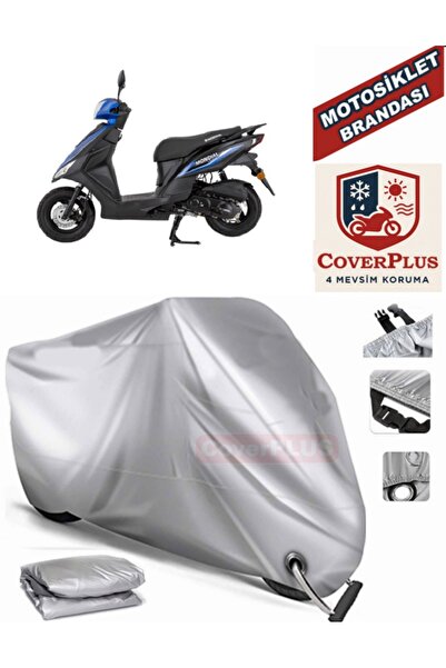 MotoEN قماش القنب المتوافق مع القفل الرمادي Mondial 50 Loyal Motorcycle القما...
