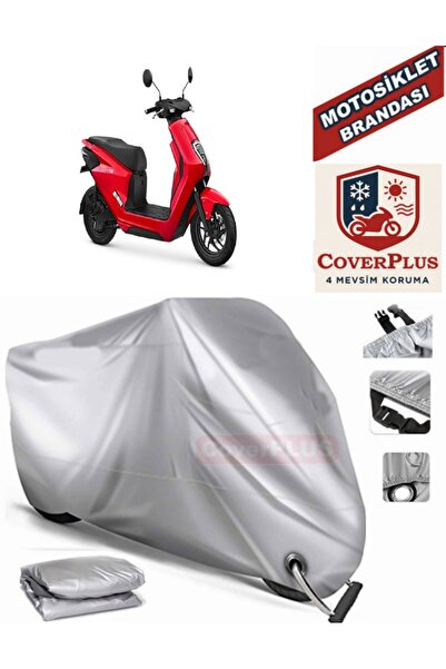 MotoEN Gray Lock Compatible Motor Tarpaulin Honda Em1 E Motorcycle Tarpaulin ...