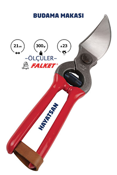 HAYATSAN Falket Budama Makası - 1. Kalite - Italyan Malı