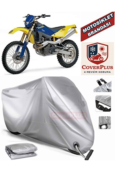 AutoZEL Husqvarna TE 610 غطاء من القماش المشمع للدراجة النارية (متوافق مع القفل)