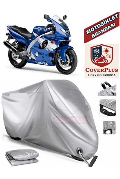 MotoEN Gray Lock Compatible Motor Tarpaulin for Yamaha Yzf 600 R Thundercat M...