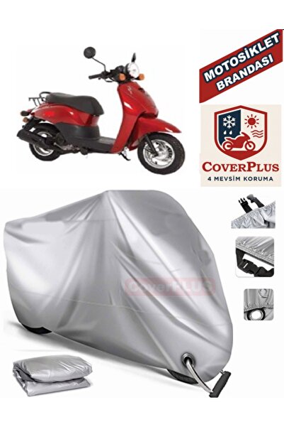 MotoEN Gray Lock Compatible Motor Tarpaulin Motoran Ninety Motorcycle Tarpaul...