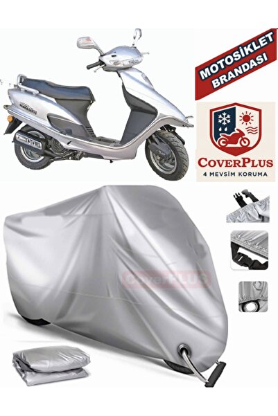 MotoEN Gray Lock Compatible Motor Tarpaulin Hyundai Cityzen 125 Motorcycle Ta...