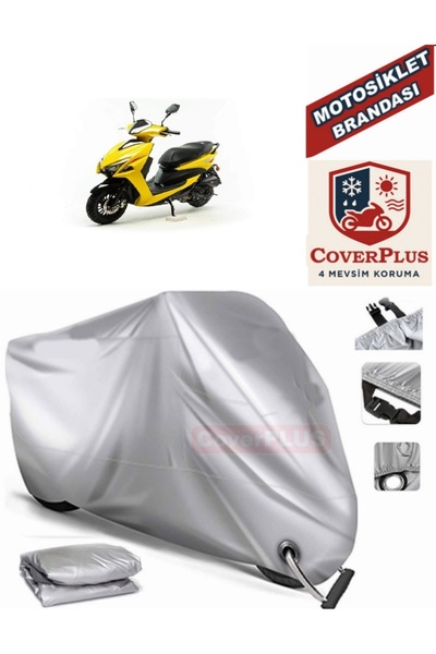 MotoEN قماش القنب المتوافق مع القفل الرمادي Ramzey RMZ 100-7 خيمة غطاء القماش...