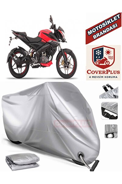 MotoEN Gray Lock Compatible Motor Tarpaulin Bajaj Pulsar Ns 160 Motorcycle Ta...