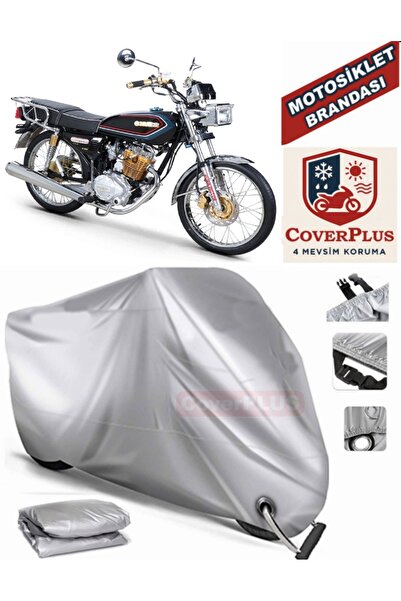 AutoZEL Kuba CG 100 غطاء من القماش المشمع للدراجة النارية (متوافق مع القفل)