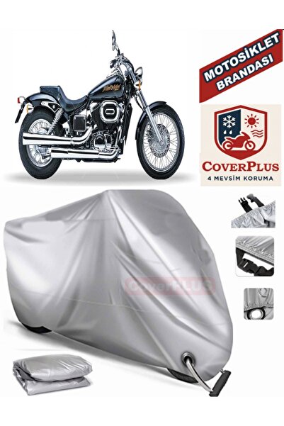 MotoEN Gray Lock Compatible Motor Tarpaulin Honda Vt 750 Dc Black Widow Motor...