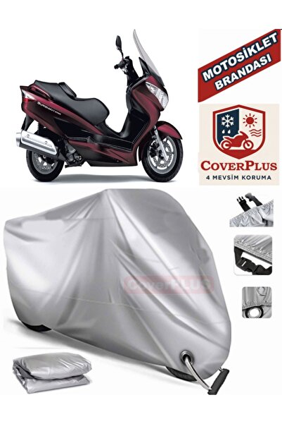 MotoEN Gray Lock Compatible Motor Tarpaulin Suzuki Burgman Uh 200 Motorcycle ...