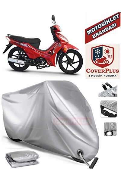 AutoZEL Kuba Ege 100 غطاء من القماش المشمع للدراجة النارية (متوافق مع القفل)