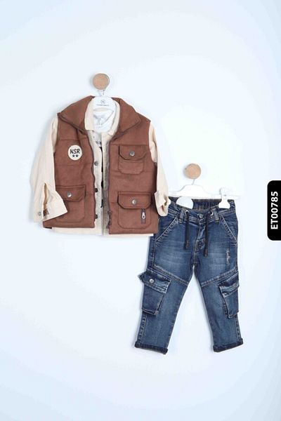 xo kids moda Комплект долнище за момче 2-5 години 12089
