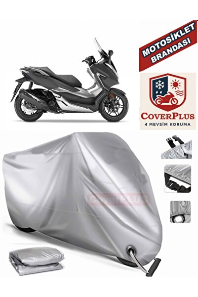 MotoEN قماش القنب المتوافق مع القفل الرمادي لهوندا NSS300 فورزا خيمة غطاء الق...