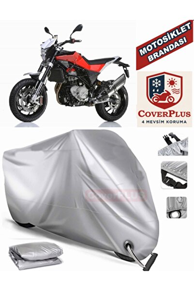 MotoEN Gray Lock Compatible Motor Tarpaulin Husqvarna Nuda 900R Motorcycle Ta...