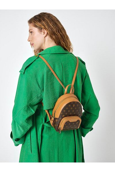 Pierre Cardin Pi̇erre Cardi̇n Women's Backpack 25Y10308 Brown