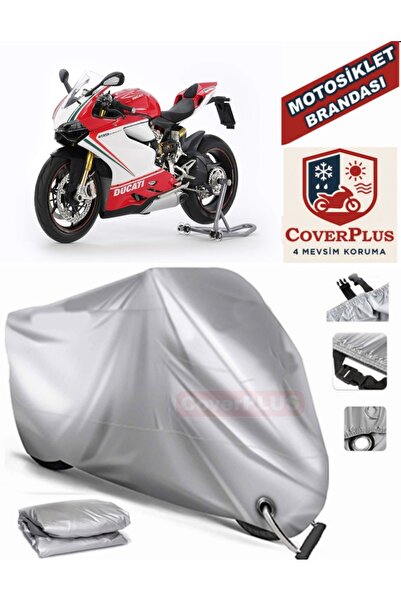 MotoEN Gray Lock Compatible Motor Tarpaulin Ducati Panigale 1199 S Motorcycle...