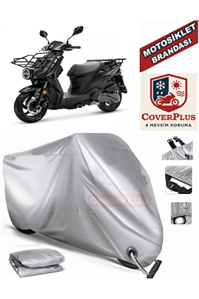 AutoZEL Sym Xpro II 125 غطاء من القماش المشمع للدراجة النارية (متوافق مع القفل)