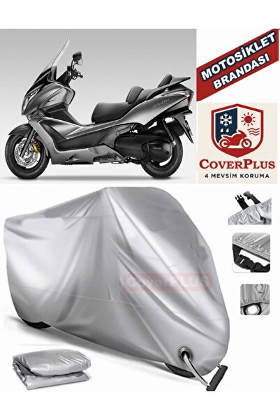 MotoEN Gray Lock Compatible Motor Tarpaulin Honda Sw T600 Motorcycle Tarpauli...