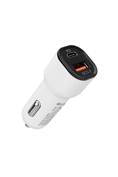 Yenimiyeni Type-c Usb Araç Çakmaklık 3.0 Oto Hızlı Şarj Soketi Araba Çakmaklı...