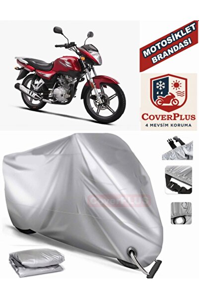 MotoEN Gray Lock Compatible Motor Tarpaulin Asia Legent 150 Motorcycle Tarpau...