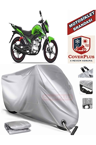 MotoEN Gray Lock Compatible Motor Tarpaulin Yuki Drag 170 Motorcycle Tarpauli...