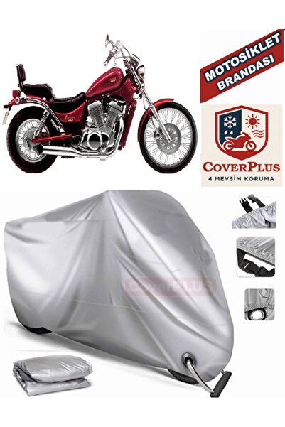 MotoEN قماش القنب المتوافق مع القفل الرمادي لسوزوكي VS 800 دخيل للدراجات النا...