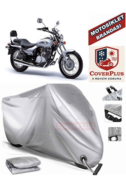 MotoEN قماش القنب المتوافق مع القفل الرمادي لدراجة نارية Kawasaki EL 125 (Mot...