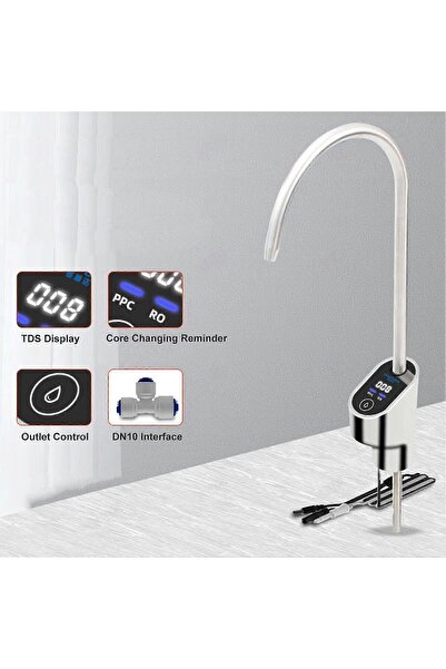 herbaqua TDS Göstergeli Dokunmatik Su Arıtma Cihazı Musluğu - Dijital Musluk