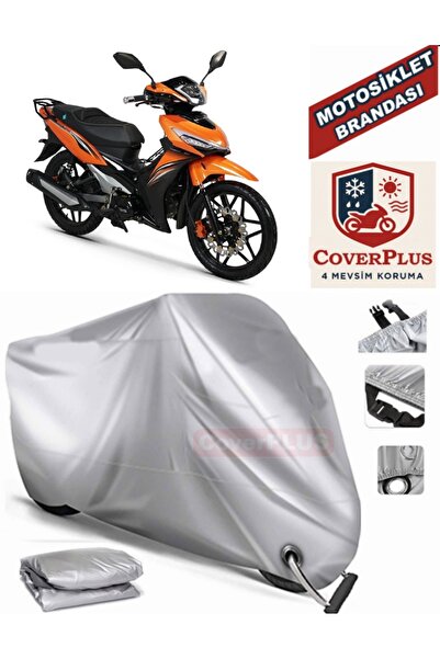 MotoEN Gray Lock Compatible Motor Tarpaulin Rks Easy Pro 50 Motorcycle Tarpau...