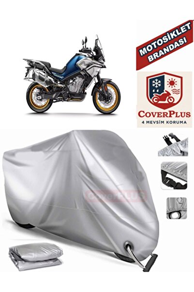 MotoEN Gray Lock Compatible Motor Tarpaulin Cf Moto 800Mt Touring Motorcycle ...