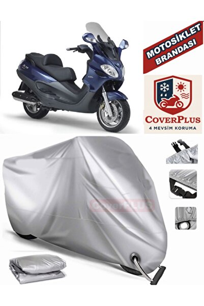 AutoZEL بياجيو X9 500 غطاء من القماش المشمع للدراجة النارية (متوافق مع القفل)