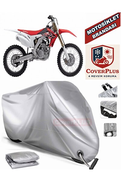 MotoEN Gray Lock Compatible Motor Tarpaulin Honda Crf 250 X Motorcycle Tarpau...