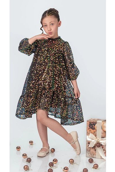 vestitino Sparkling Sequin Evening Dress