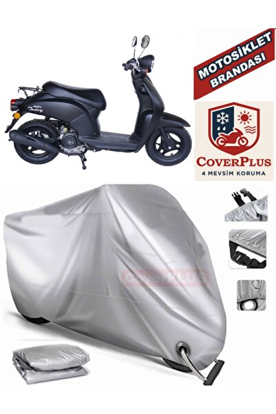 MotoEN Gray Lock Compatible Motor Tarpaulin Arora Ar 50-20 Today Motorcycle T...