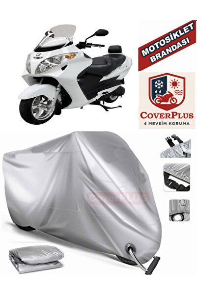 MotoEN قماش القنب المتوافق مع القفل الرمادي Mondial 250i Buccaneer للدراجات ا...