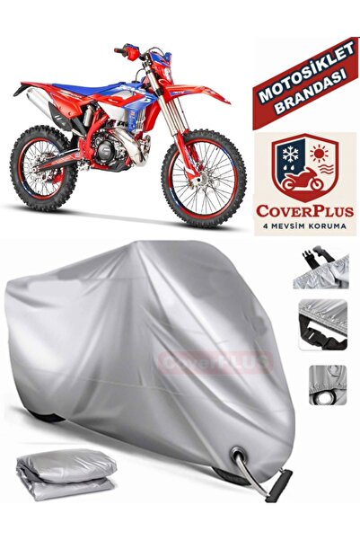 MotoEN Gray Lock Compatible Motor Tarpaulin for Beta Rr 4t Enduro 350 Motorcy...