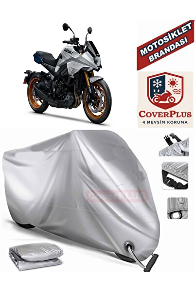 MotoEN قماش القنب المتوافق مع القفل الرمادي لخيمة غطاء القماش المشمع للدراجات...