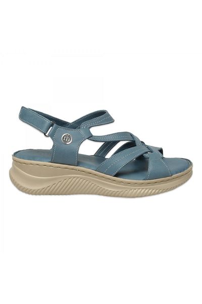 Mammamia D25Ys-2855 Sandale de damă Daily Blue