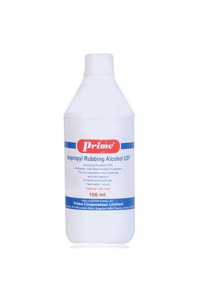Prime Isopropyl Rubbing Alcohol 100ml