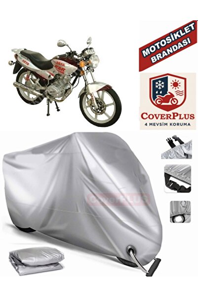 MotoEN Gray Lock Compatible Motor Tarpaulin Asia as 150-12 Motorcycle Tarpaul...