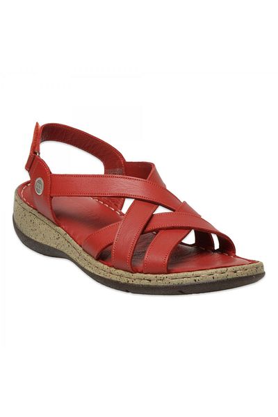 Mammamia D25Ys-2865Z Daily Red Women's Sandals