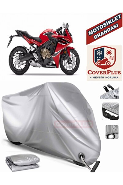 MotoEN Gray Lock Compatible Motor Tarpaulin Honda Cbr 650 F Motorcycle Tarpau...