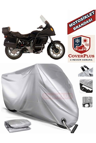 MotoEN قماش القنب المتوافق مع القفل الرمادي Bmw K 1100 LT خيمة غطاء القماش ال...