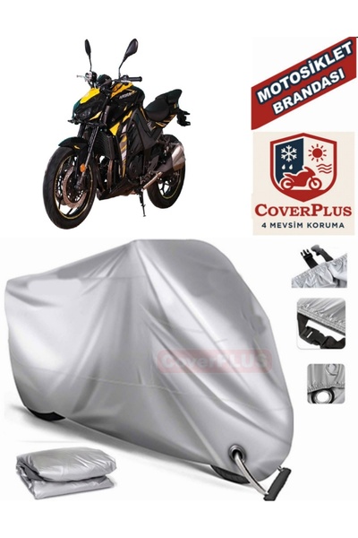 MotoEN Gray Lock Compatible Motor Tarpaulin Arora Ar251 Motorcycle Tarpaulin ...