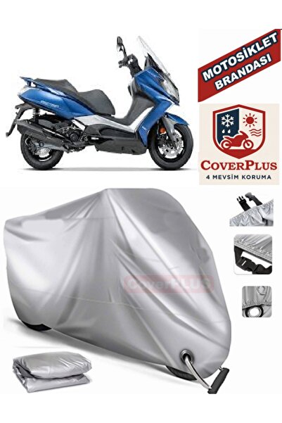 MotoEN Gray Lock Compatible Motor Tarpaulin for Kymco Downtown 350I Abs Motor...
