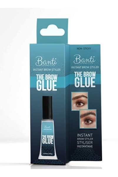 banti بانتي جل كريم تصفيف الحواجب مع فرشاة دقيقة يدوم طويلا
