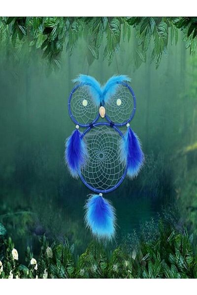 Generic Dream Catcher Blue Evil Eye/Wall Decoration, Glow in the Dark Dream Catchers