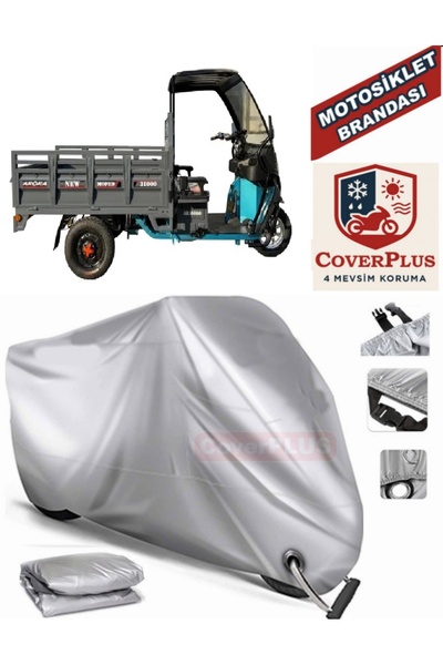 MotoEN قماش القنب المتوافق مع القفل الرمادي Arora AR 150-5 خيمة غطاء القماش ا...