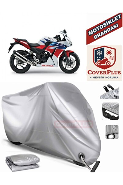 MotoEN Gray Lock Compatible Motor Tarpaulin Honda Cbr 250 R Motorcycle Tarpau...