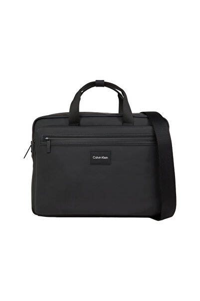 Calvin Klein Men Black Convertible Laptop Bag